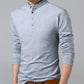 Long Sleeve Mandarin Collar Shirt (multiple options available)