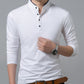 Long Sleeve Mandarin Collar Shirt (multiple options available)