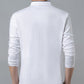 Long Sleeve Mandarin Collar Shirt (multiple options available)