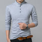 Long Sleeve Mandarin Collar Shirt (multiple options available)