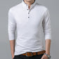 Long Sleeve Mandarin Collar Shirt (multiple options available)