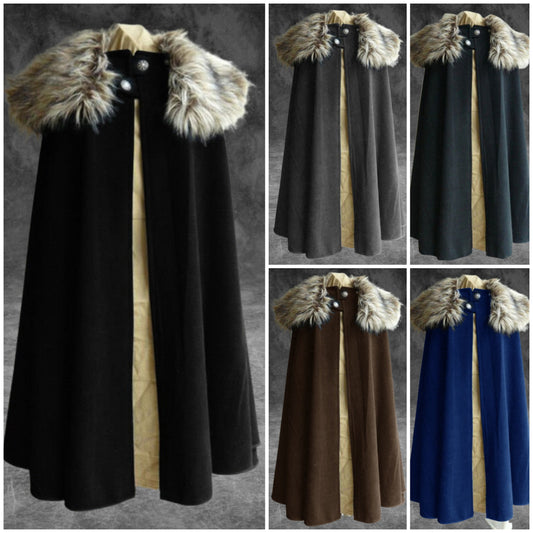 Fur Collar Cloak (multiple options available)