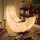 Crescent Moon LED Floor Lamp Chair