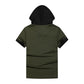 Two Toned Hooded T-Shirt (multiple options available)