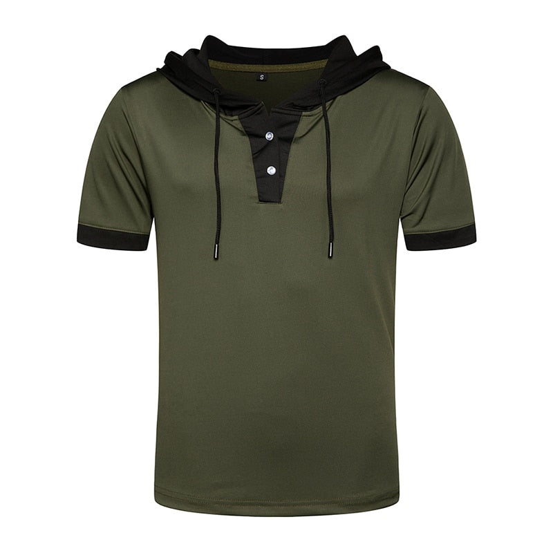 Two Toned Hooded T-Shirt (multiple options available)