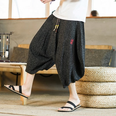 Japanese Style Shorts |Loose Fit Trousers| (multiple options available)