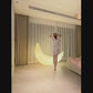 Crescent Moon LED Floor Lamp Chair