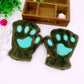 Cat Paw Finger-less Gloves (multiple options available)
