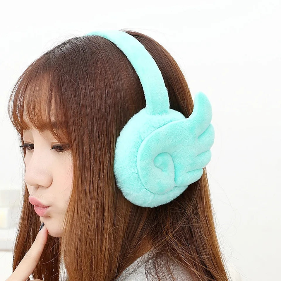 Winged Plush Earmuffs (multiple options available)