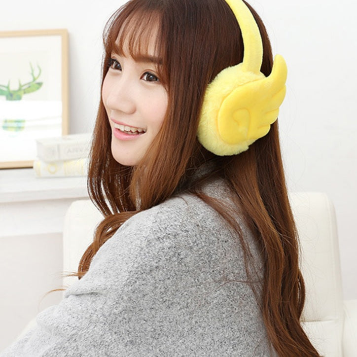 Winged Plush Earmuffs (multiple options available)