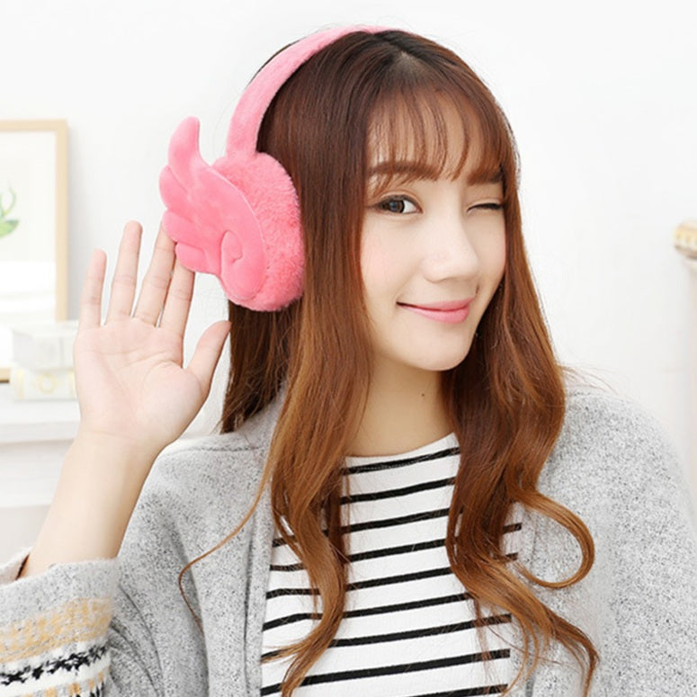 Winged Plush Earmuffs (multiple options available)