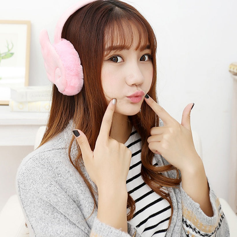 Winged Plush Earmuffs (multiple options available)