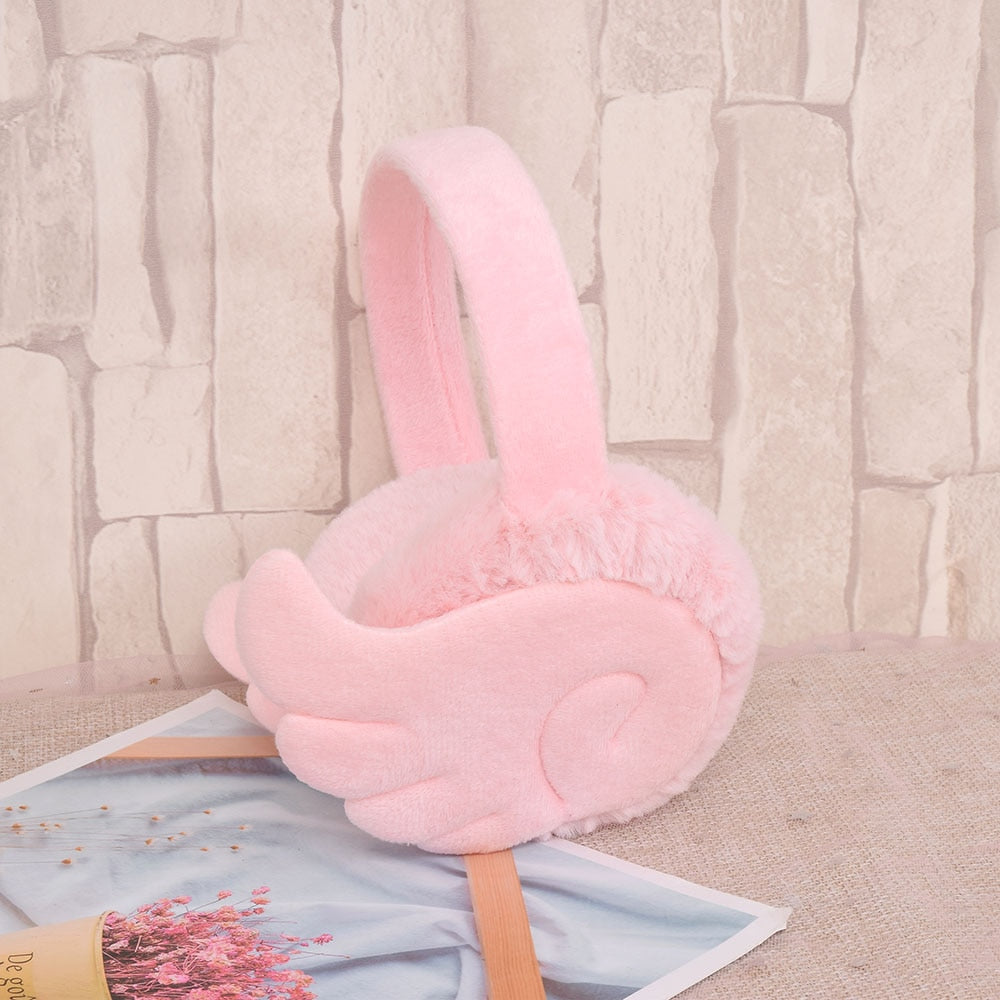 Winged Plush Earmuffs (multiple options available)