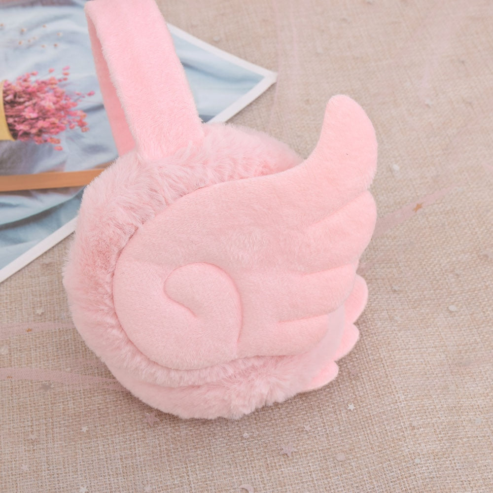 Winged Plush Earmuffs (multiple options available)