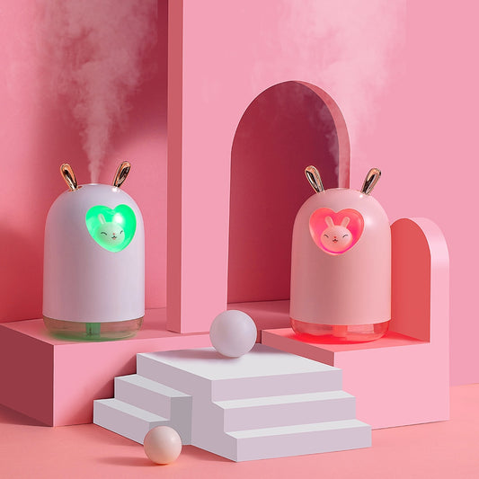 Kawaii Bunny Rabbit LED USB Air Humidifier and Essential Oil Diffuser (multiple options available) - Only Liberation