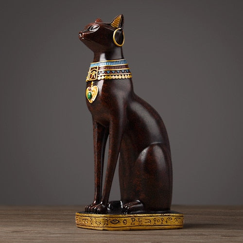 Egyptian Bastet Cat Goddess Statue (multiple options available) - Only Liberation