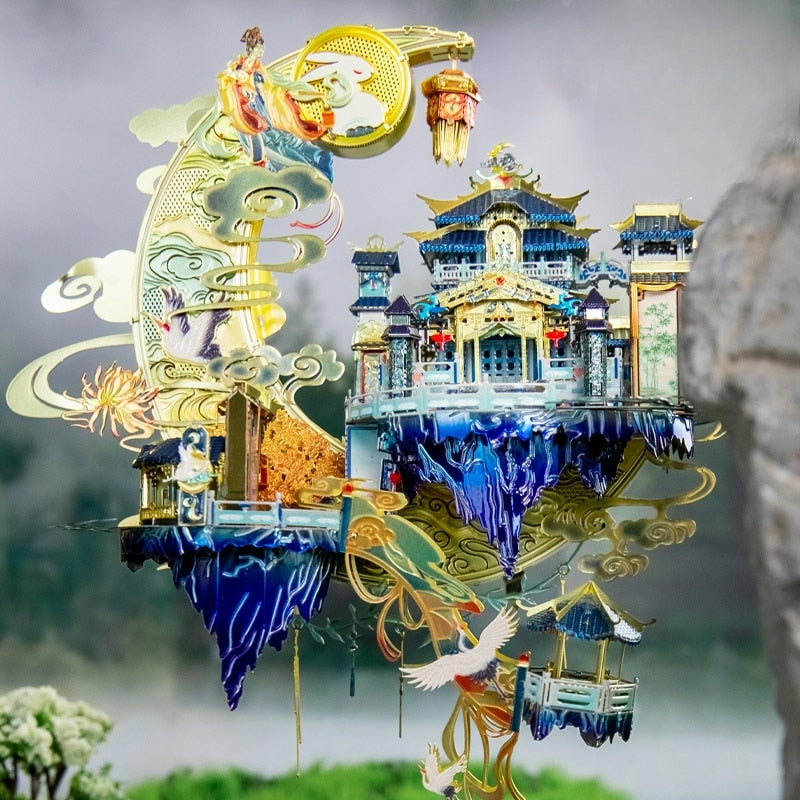 Moon Palace 3D Metal Puzzle |DIY Model|