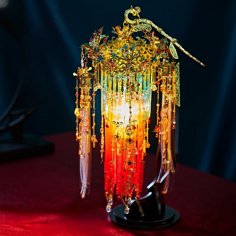 Chinese Phoenix Jeweled Lantern 3D Metal Puzzle |DIY Model|