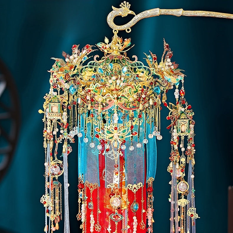 Chinese Phoenix Jeweled Lantern 3D Metal Puzzle |DIY Model|