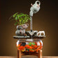 Zen Water Fountain Fishbowl With LED Lamp & Incense Burner (multiple options available)