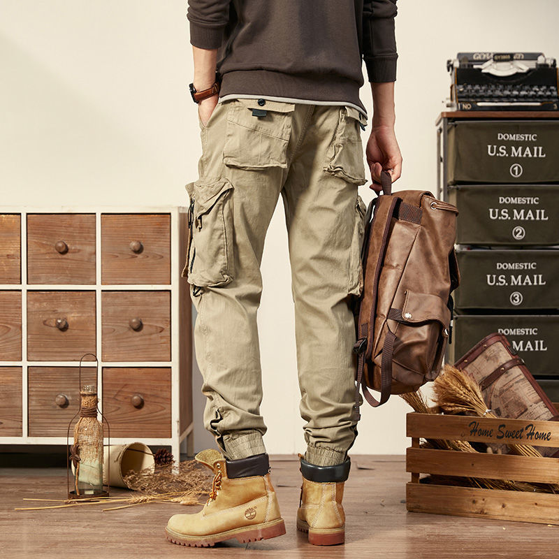 Multi Pocket Jogger-Style Cargo Pants (multiple options available)