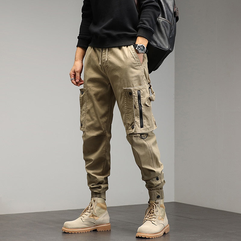 Multi Pocket Jogger-Style Cargo Pants (multiple options available)