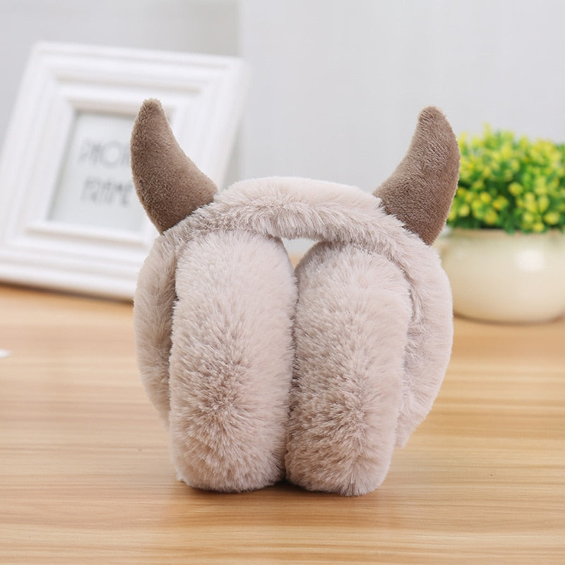 Winged Plush Earmuffs (multiple options available)