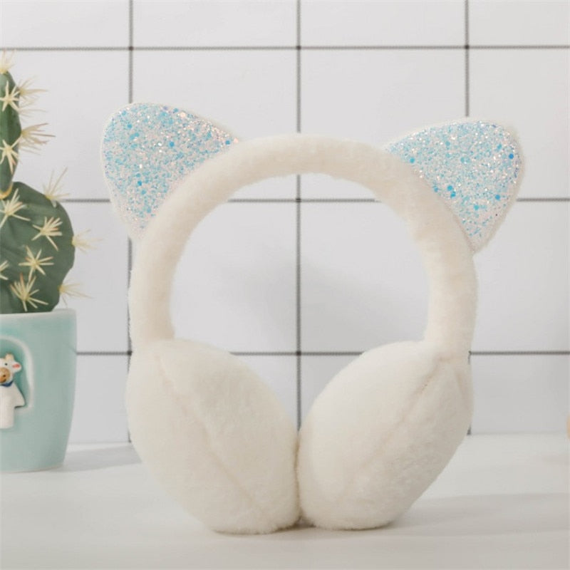 Winged Plush Earmuffs (multiple options available)