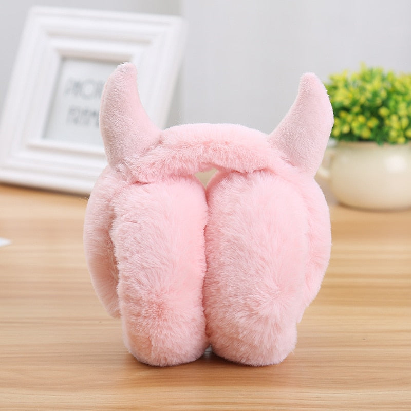 Winged Plush Earmuffs (multiple options available)