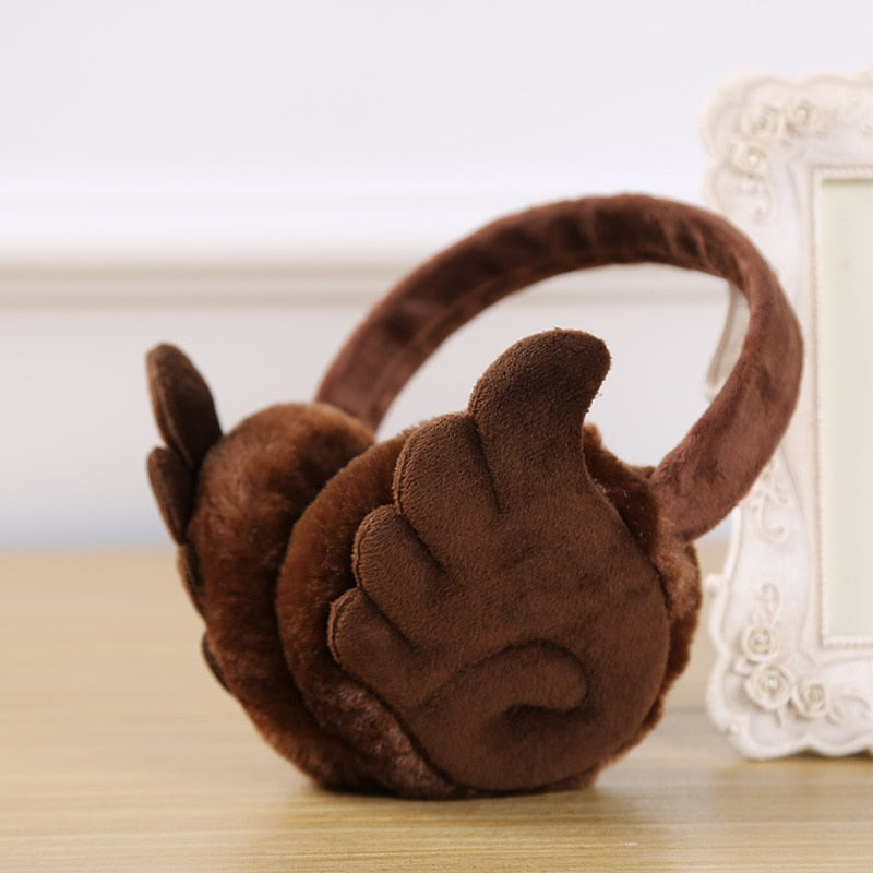 Winged Plush Earmuffs (multiple options available)