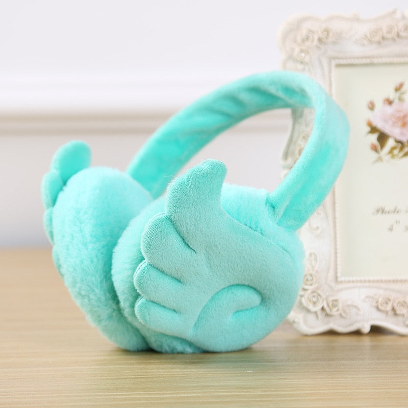 Winged Plush Earmuffs (multiple options available)