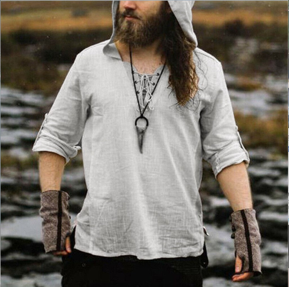 Viking's Tunic With Hood (multiple options available)