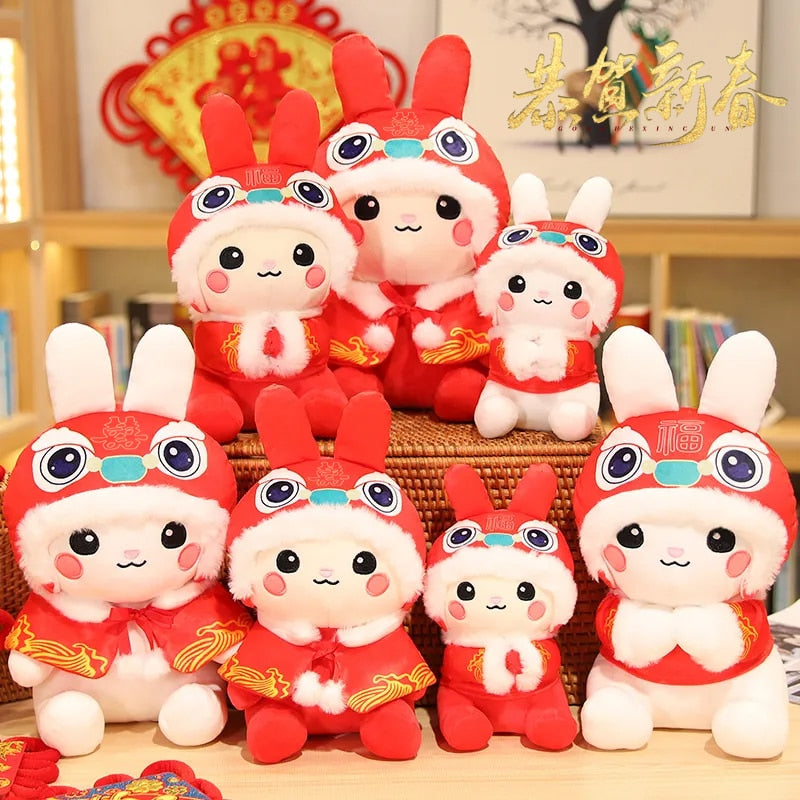 Year Of The Rabbit Chinese Zodiac Plush (multiple options available)