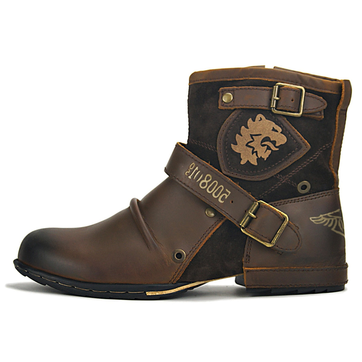 Men's Golden Lion Round Toe Boot (multiple options available) - Only Liberation