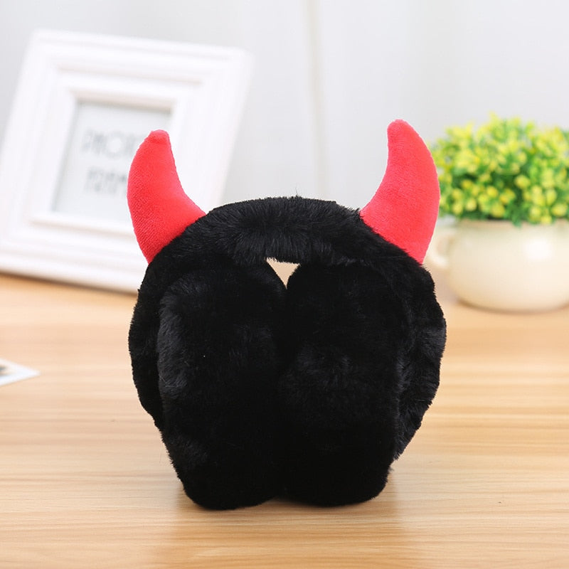 Winged Plush Earmuffs (multiple options available)