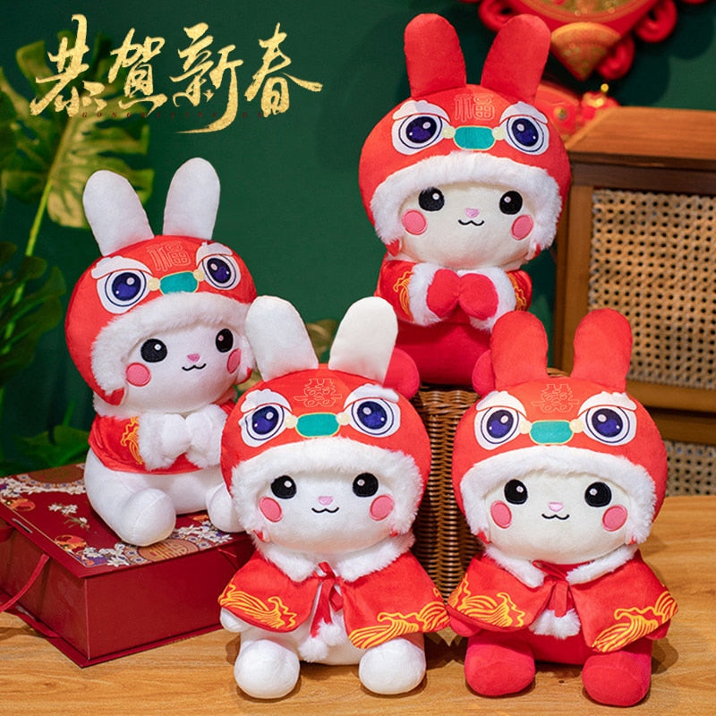 Year Of The Rabbit Chinese Zodiac Plush (multiple options available)