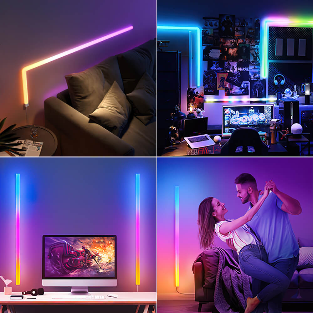 Smart Customizable LED RGBIC Light Bar |Wall Lighting| (multiple options available)