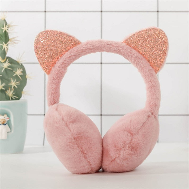 Winged Plush Earmuffs (multiple options available)