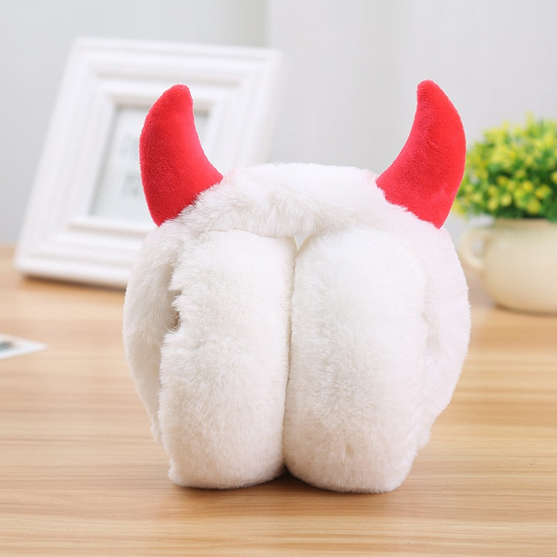 Winged Plush Earmuffs (multiple options available)