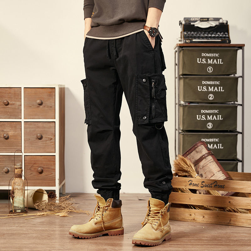 Multi Pocket Jogger-Style Cargo Pants (multiple options available)