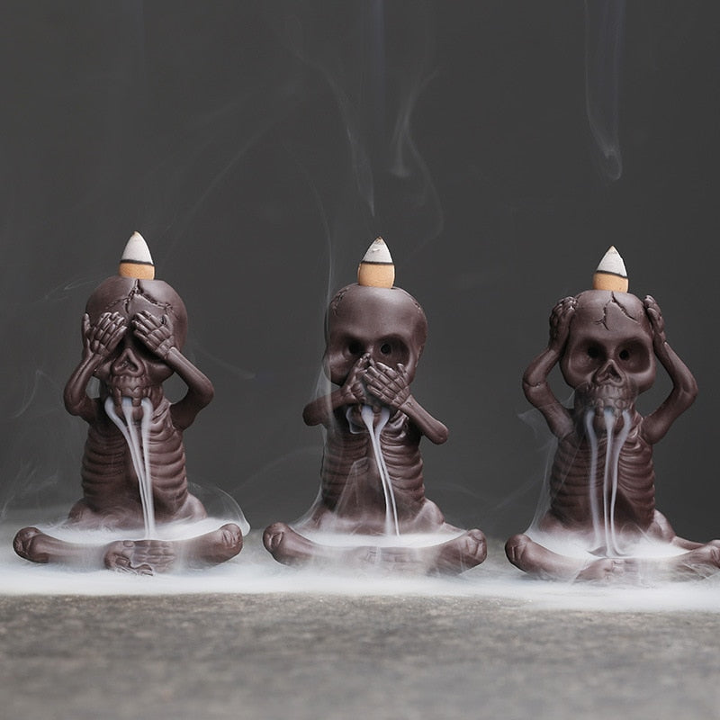 See No Evil, Hear No evil, Speak No Evil Incense Burners (multiple options available)
