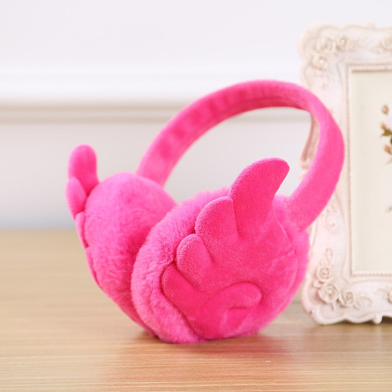 Winged Plush Earmuffs (multiple options available)