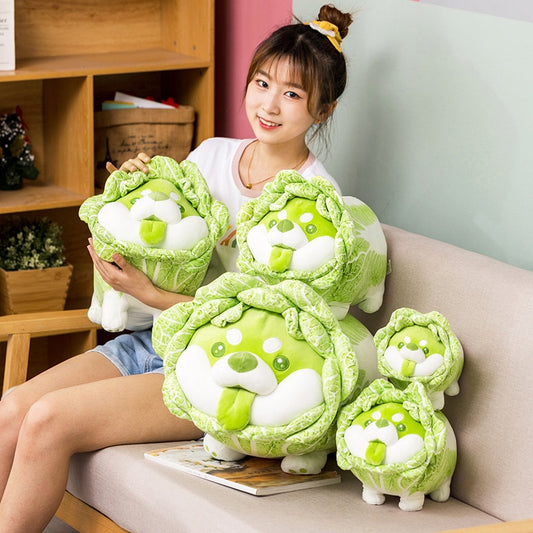 Shiba Inu Cabbage Plushie (multiple options available)