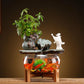 Zen Water Fountain Fishbowl With LED Lamp & Incense Burner (multiple options available)