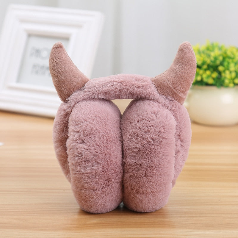 Winged Plush Earmuffs (multiple options available)